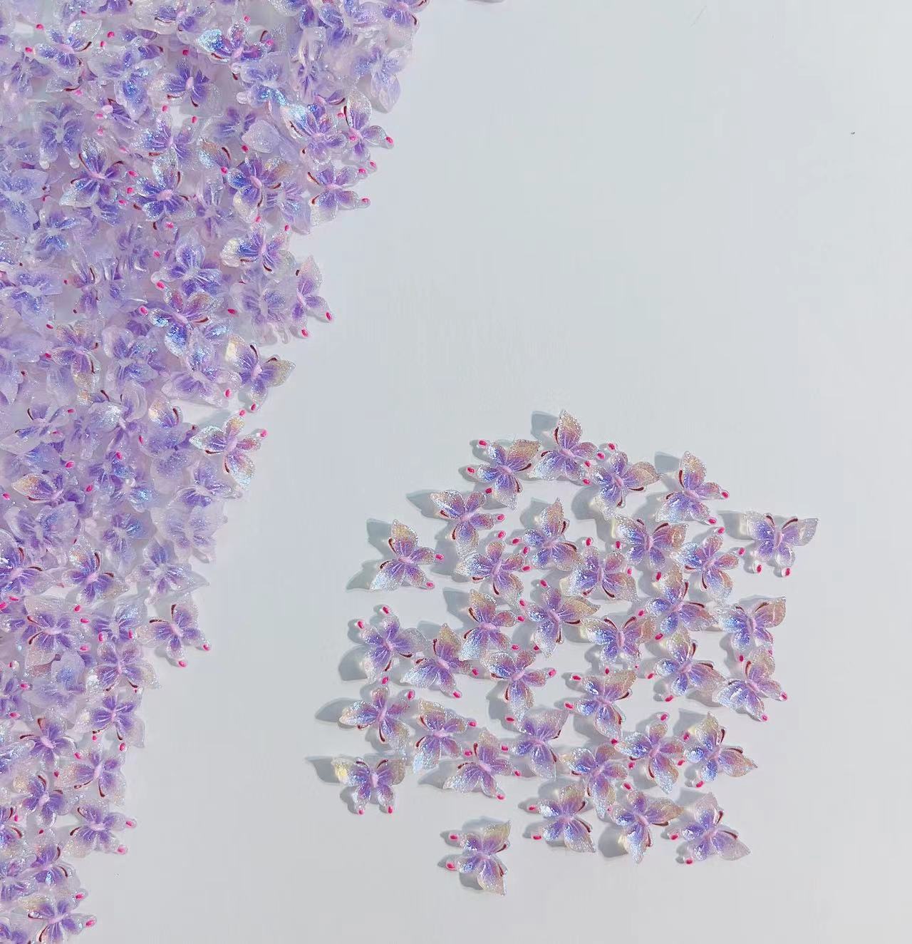 B58_ Fairy Butterfly nail charm-6 COLOR