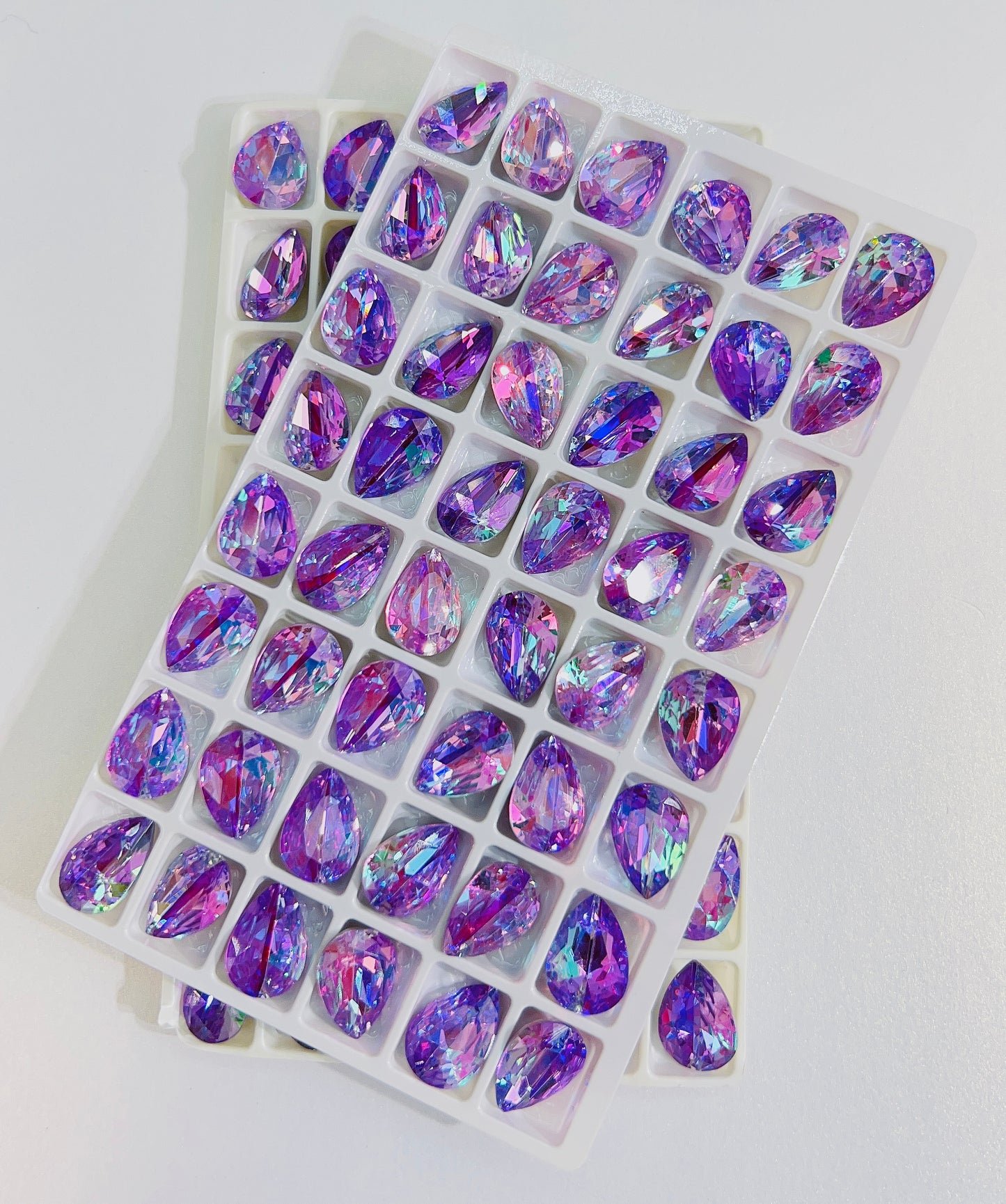 B21_ Laser water drop crystal-10*14mm-pre order